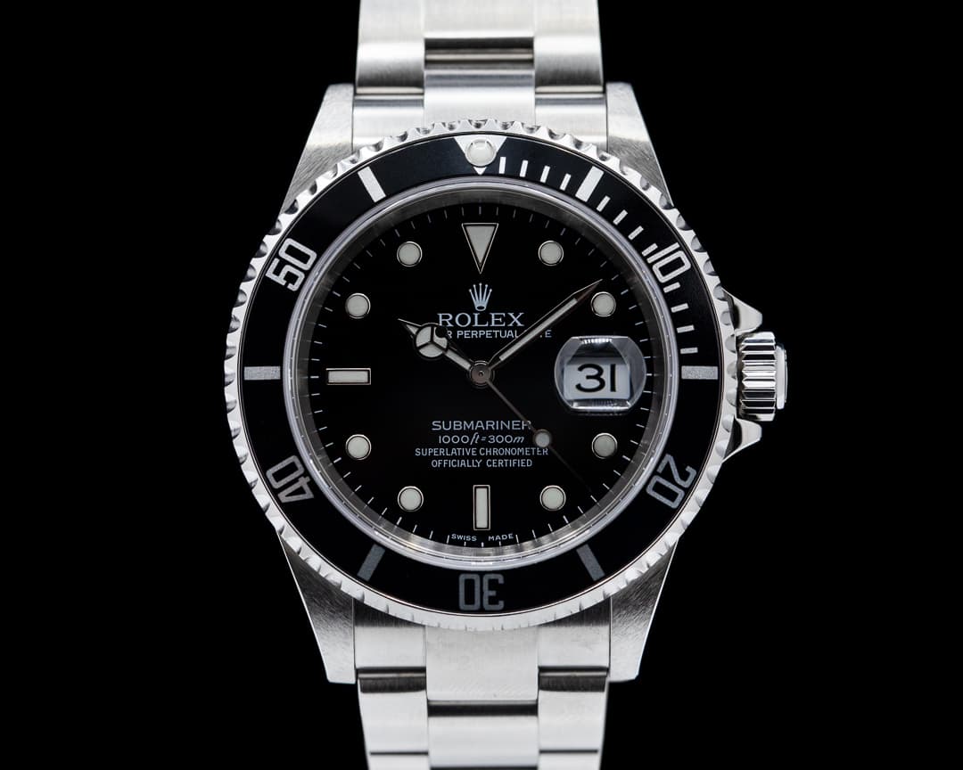 Rolex Submariner 16610 Date SS Full Set