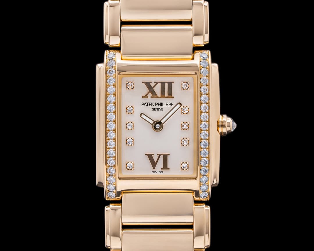 Patek Philippe Ladies Twenty 4 4908/11R 18K RG / Diamond Dial 