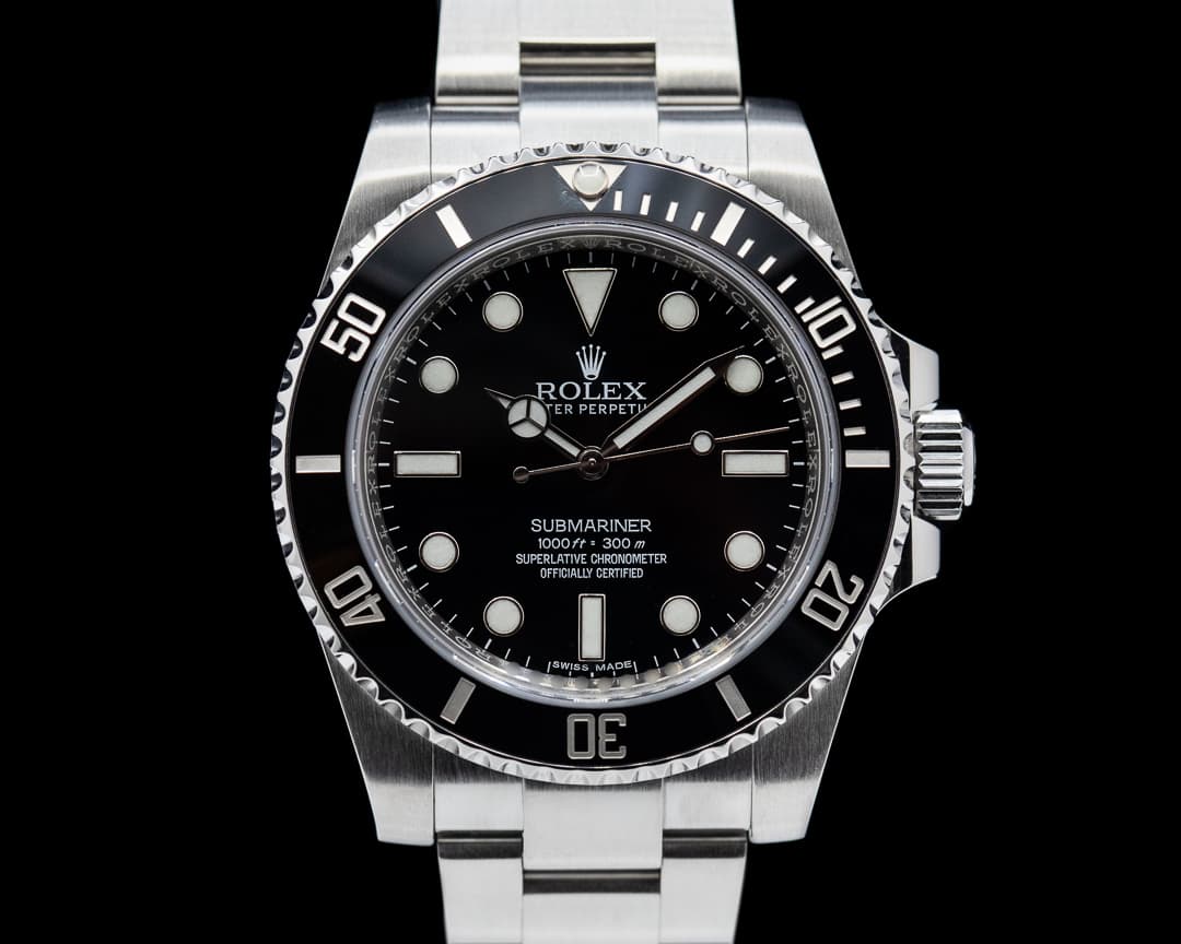 Rolex Submariner No Date Ceramic Bezel SS 2015