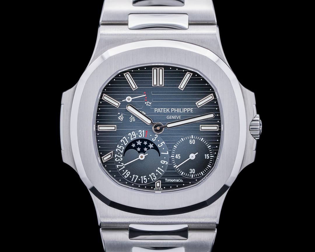 Patek Philippe Jumbo Nautilus 5712 "TIFFANY & CO" SS ORIGINAL OWNER 