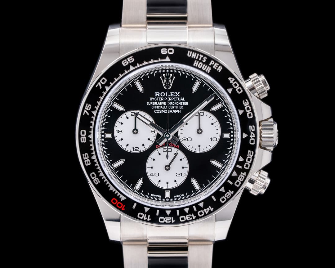 Rolex Daytona "Le Mans" 18k White Gold NEW MODEL