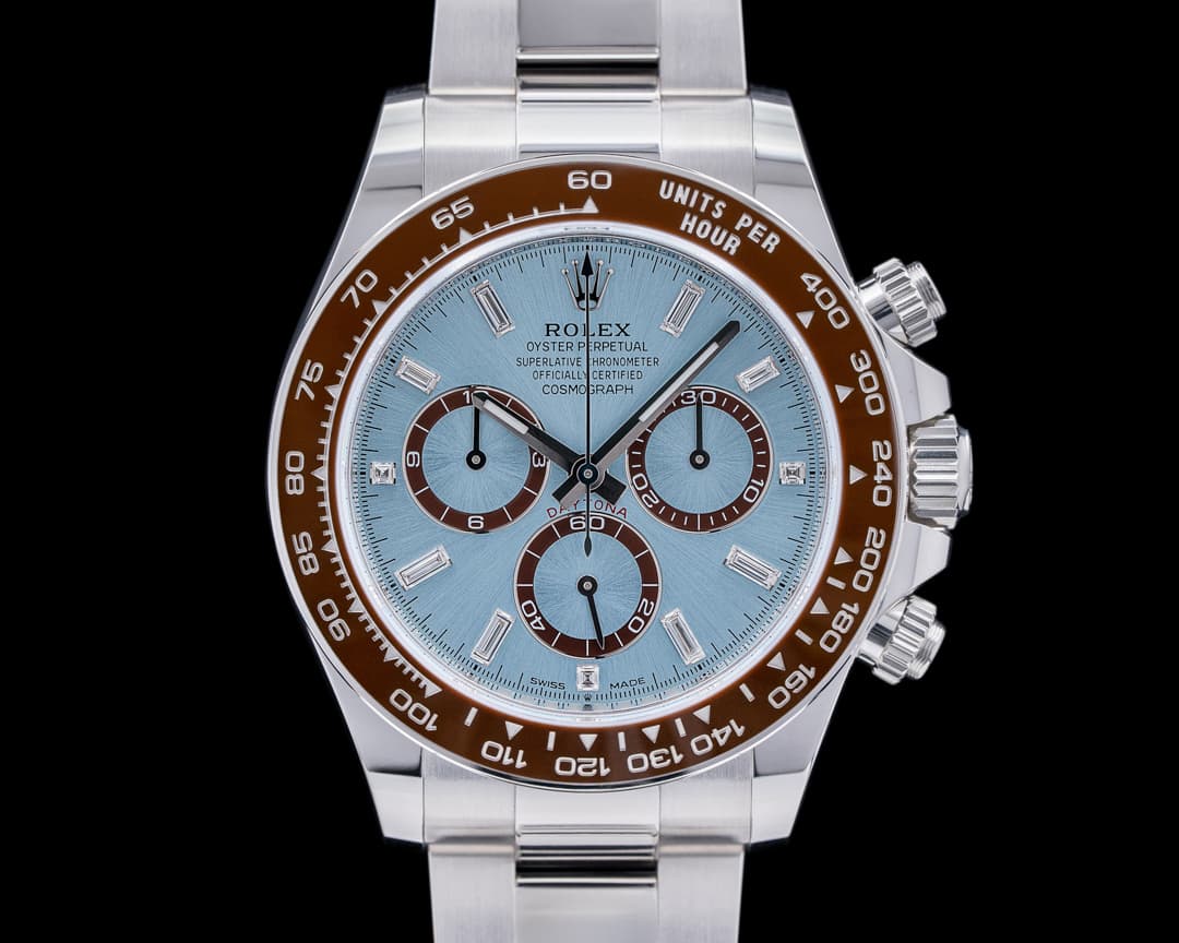 Rolex Daytona Platinum 126506 Baguette Diamond Dial NEW MODEL