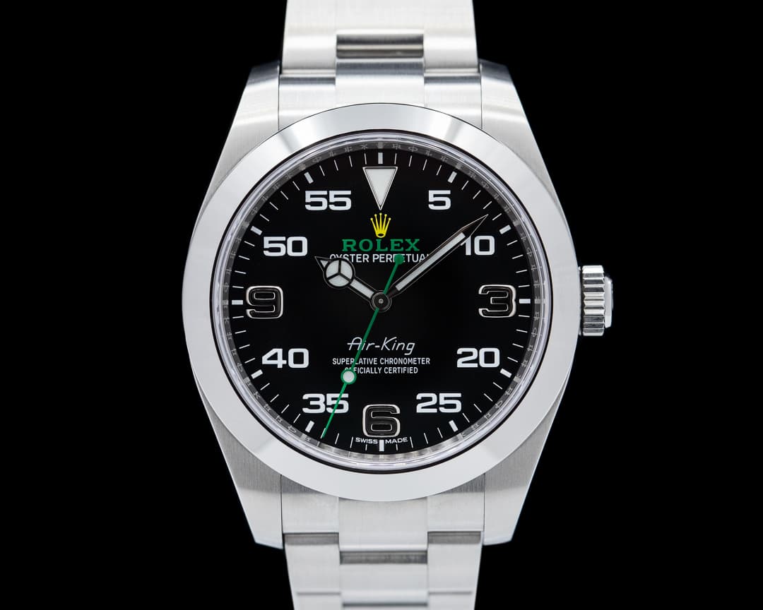 Rolex Air King 116900 Black Dial SS 2021