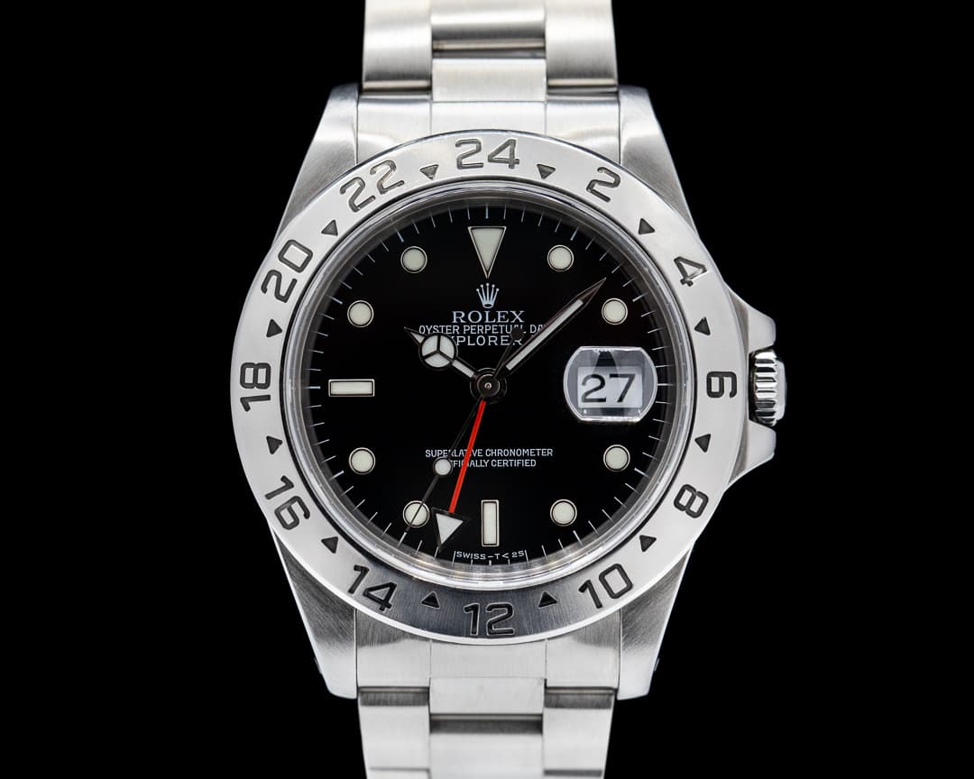 Rolex Explorer II 16570 Black Dial 