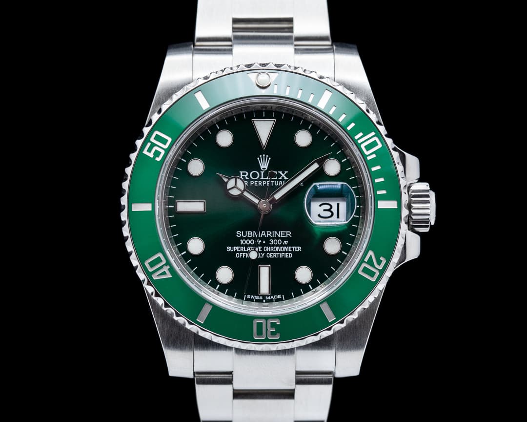 Rolex Submariner "Hulk" Green Ceramic Bezel Green Dial SS