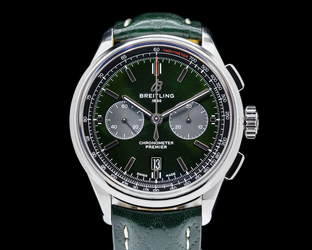Breitling Premier B01 Bentley Chronograph 42 Green SS