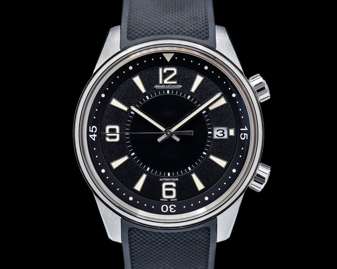 Jaeger-LeCoultre Polaris Date SS Black Dial