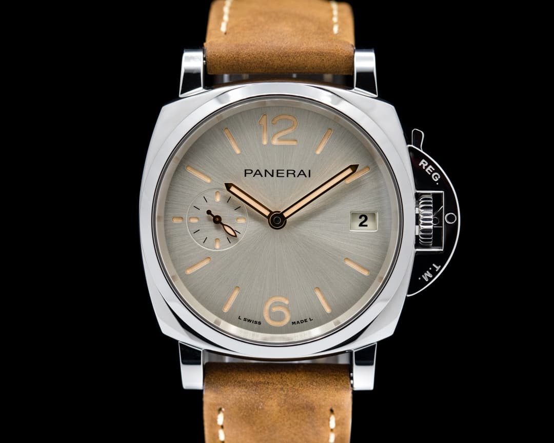Panerai Luminor Due Automatic Acciaio Silver Dial 38mm 2023