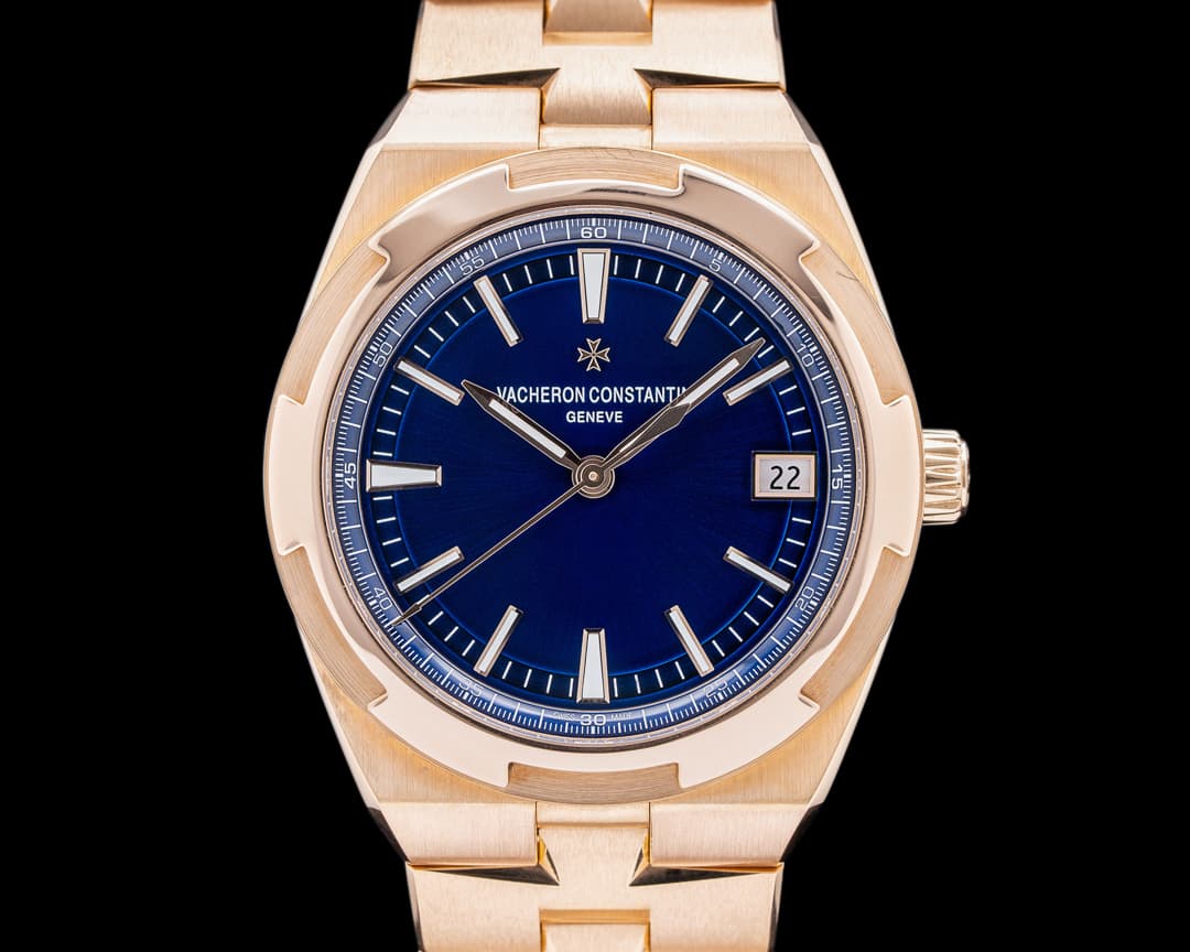 Vacheron Constantin Overseas 4500V/110R Automatic 41mm Blue Dial Rose Gold 2022