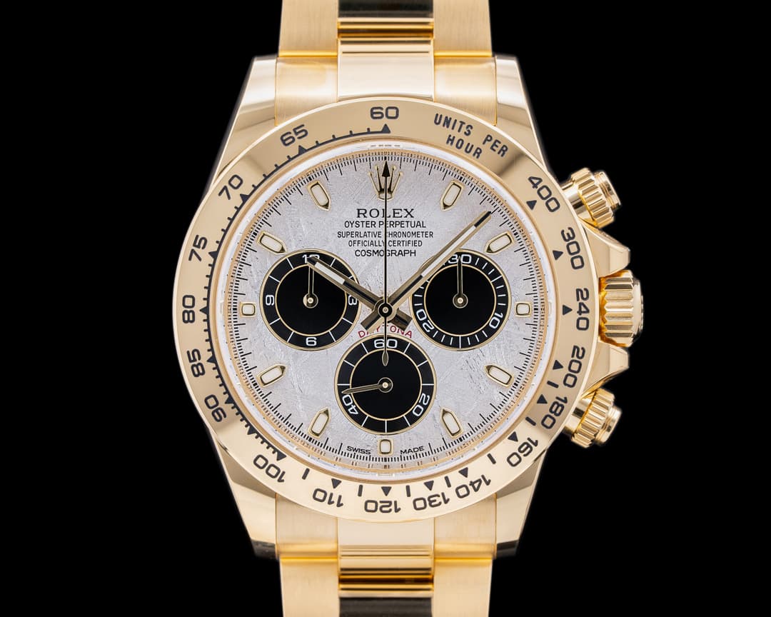 Rolex Daytona 116508 Meteorite  18k Yellow Gold 2022