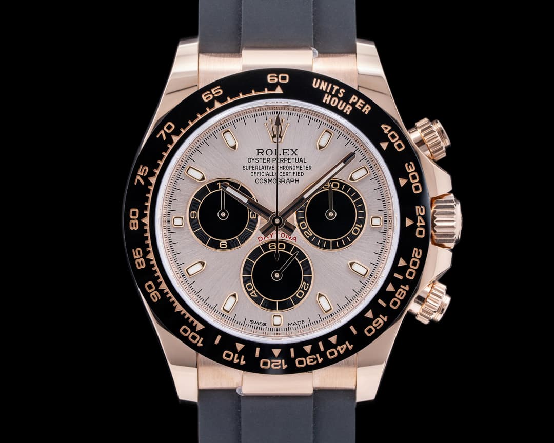 Rolex Cosmograph Daytona 116515LN Ceramic 18K Everose / Sundust Dial