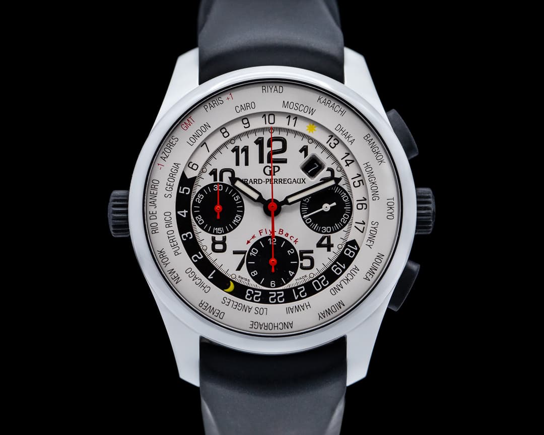 Girard Perregaux World Time WW.TC White Ceramic Limited