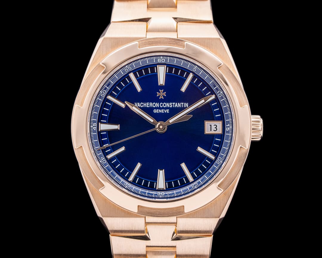 Vacheron Constantin Overseas 4500V/110R Automatic 41mm Blue Dial Rose Gold