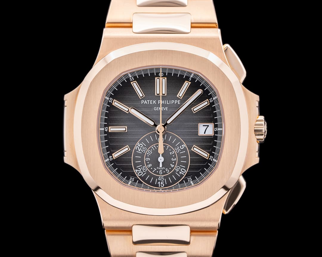 Patek Philippe Nautilus 5980/1R Chronograph 18K Rose Gold UNWORN
