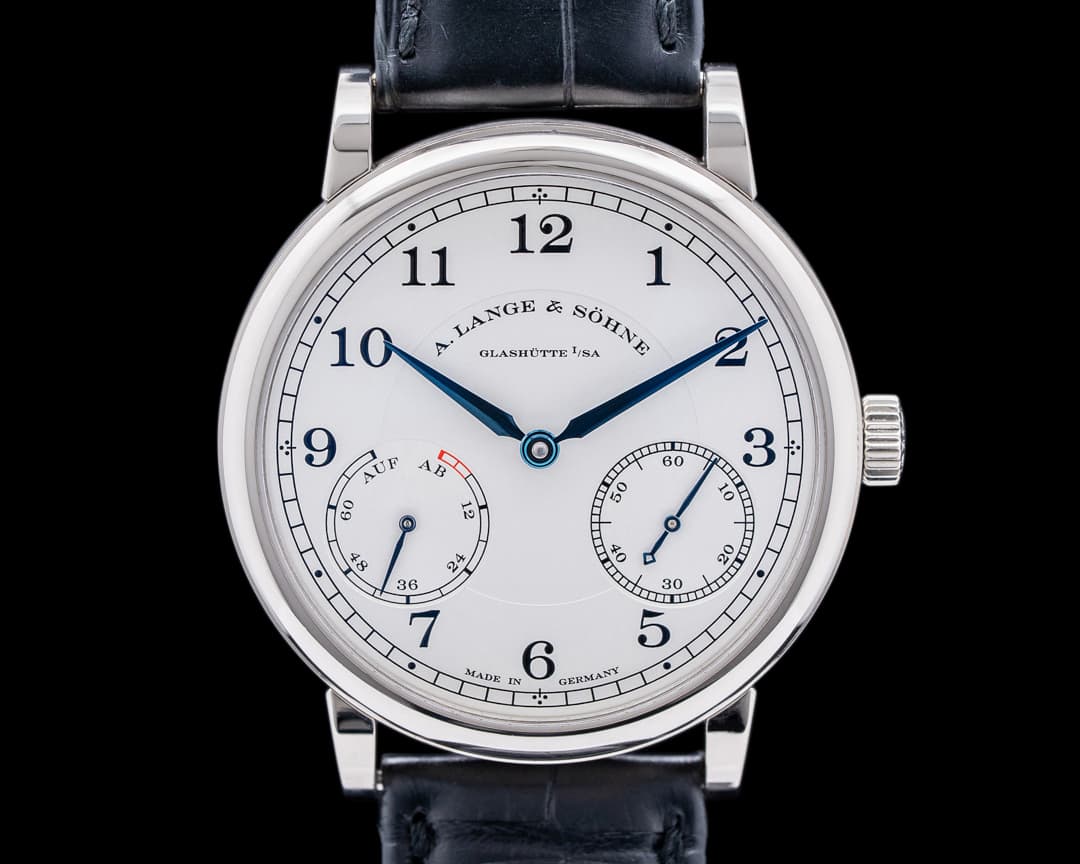 A. Lange and Sohne 1815 234.026 Up & Down 18K White Gold 