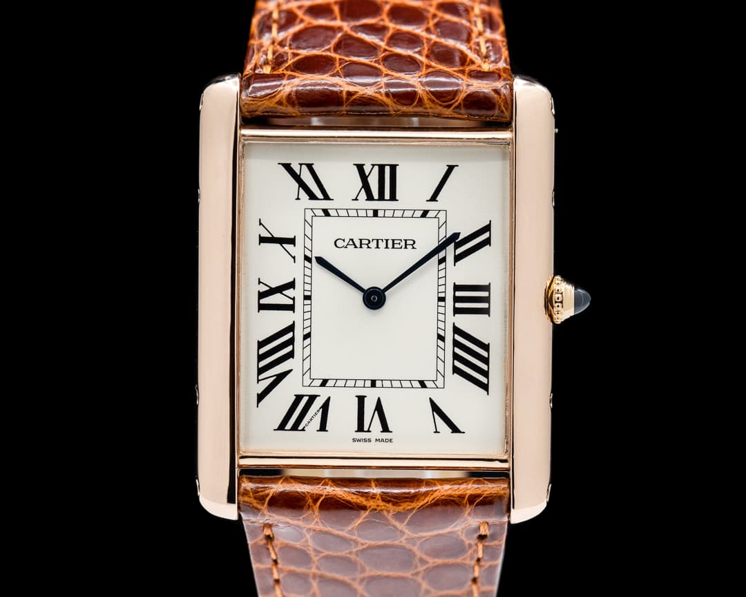 Cartier Tank Louis Cartier XL Manual Wind 18K Rose Gold