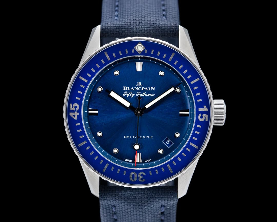 Blancpain Fifty Fathoms Bathyscaphe Blue Dial 38MM