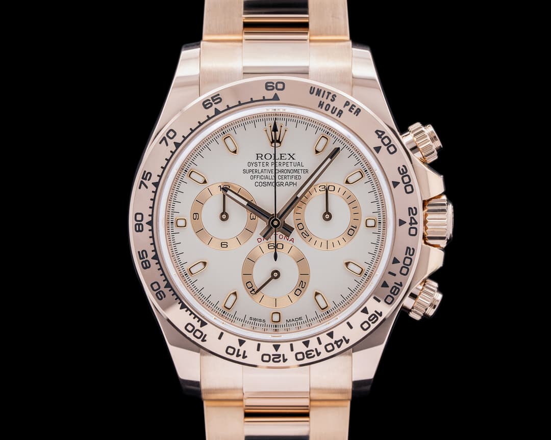 Rolex Daytona 116505 Everose Gold Ivory Dial