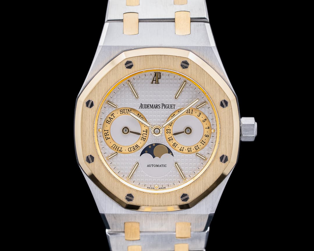 Audemars Piguet Royal Oak 25594 Day Date Moon SS / 18K Yellow Gold SHARP