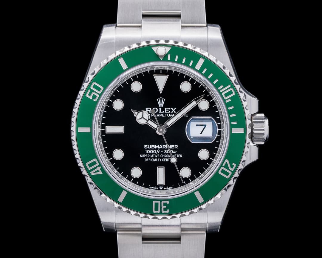 Rolex Submariner Date 126610LV GREEN Ceramic Bezel 41MM UNWORN