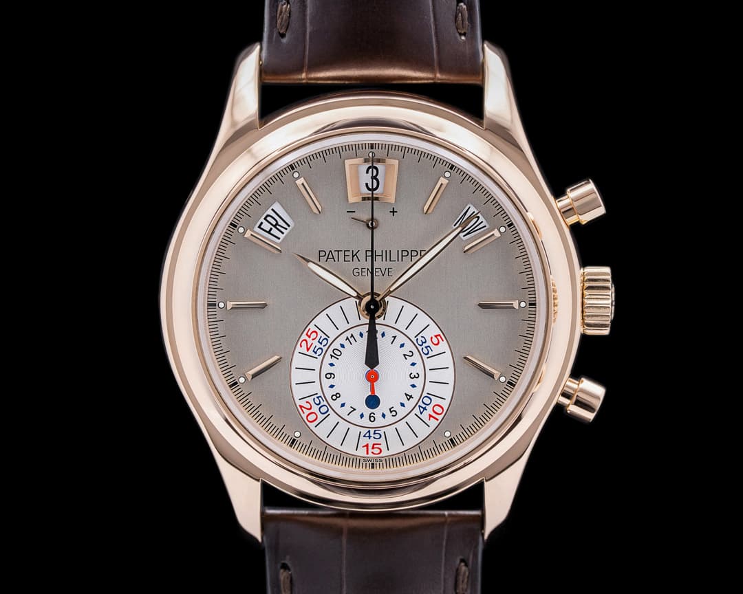 Patek Philippe Annual Calendar Chronograph 5960R 18K Rose Gold
