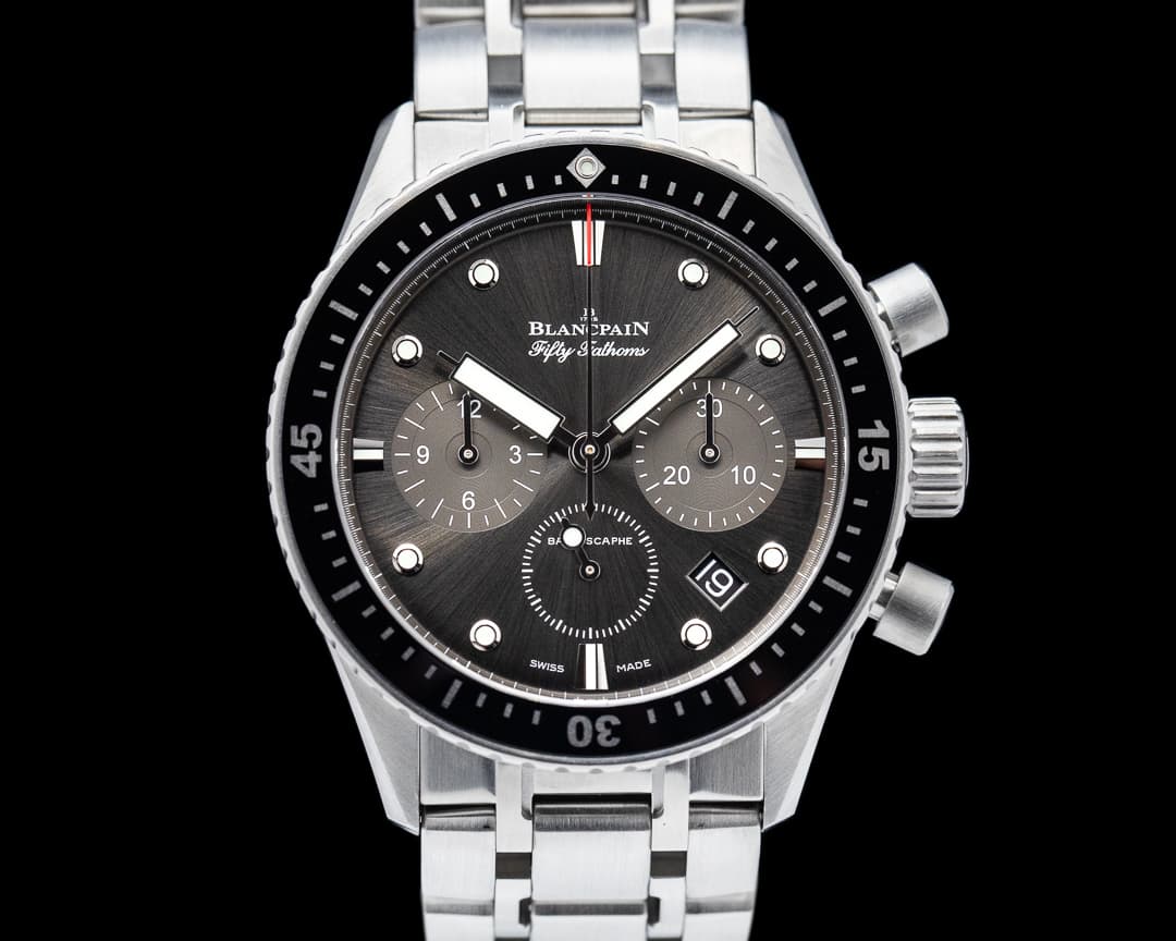 Blancpain Fifty Fathoms Bathyscaphe Flyback Chronograph SS 