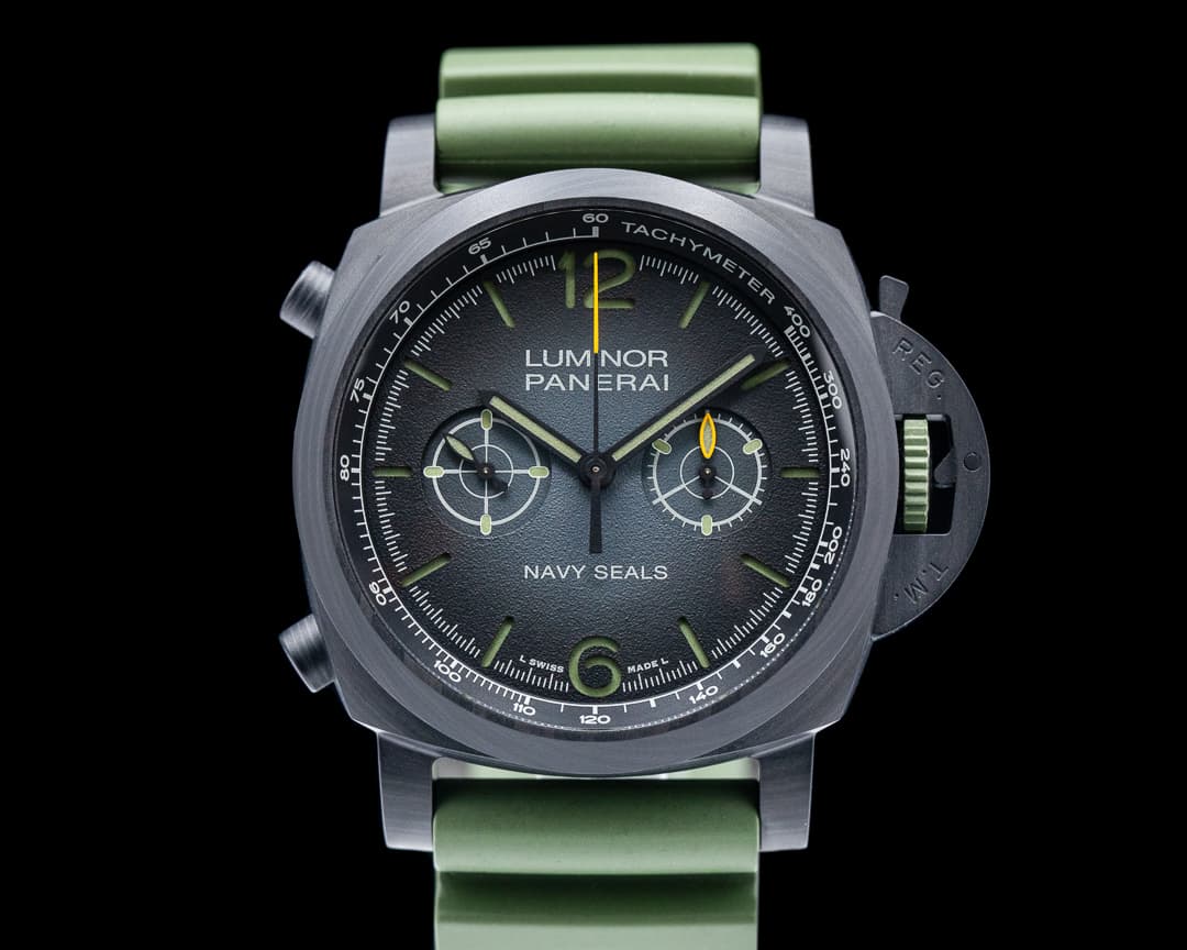 Panerai Luminor Chrono Carbotech Navy SEALS UNWORN