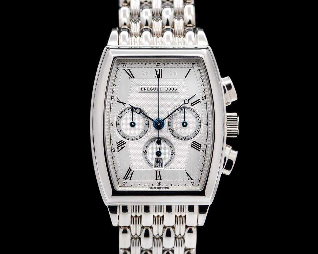 Breguet Heritage Chronograph 5460BB / 18K White Gold Bracelet 
