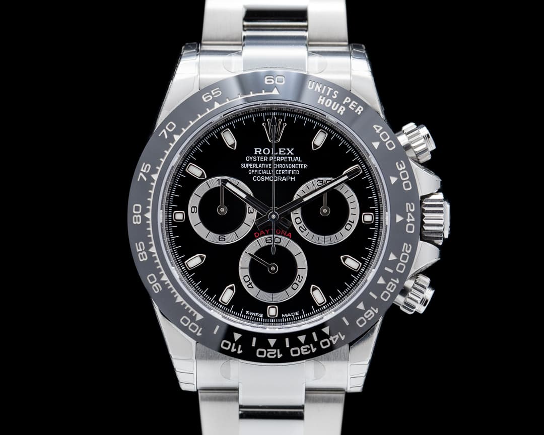 Rolex Daytona 116500 Ceramic Bezel SS / Black Dial UNWORN STICKERED
