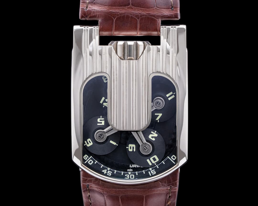 URWERK 103.09 Manual Wind 18k White Gold FULL SET