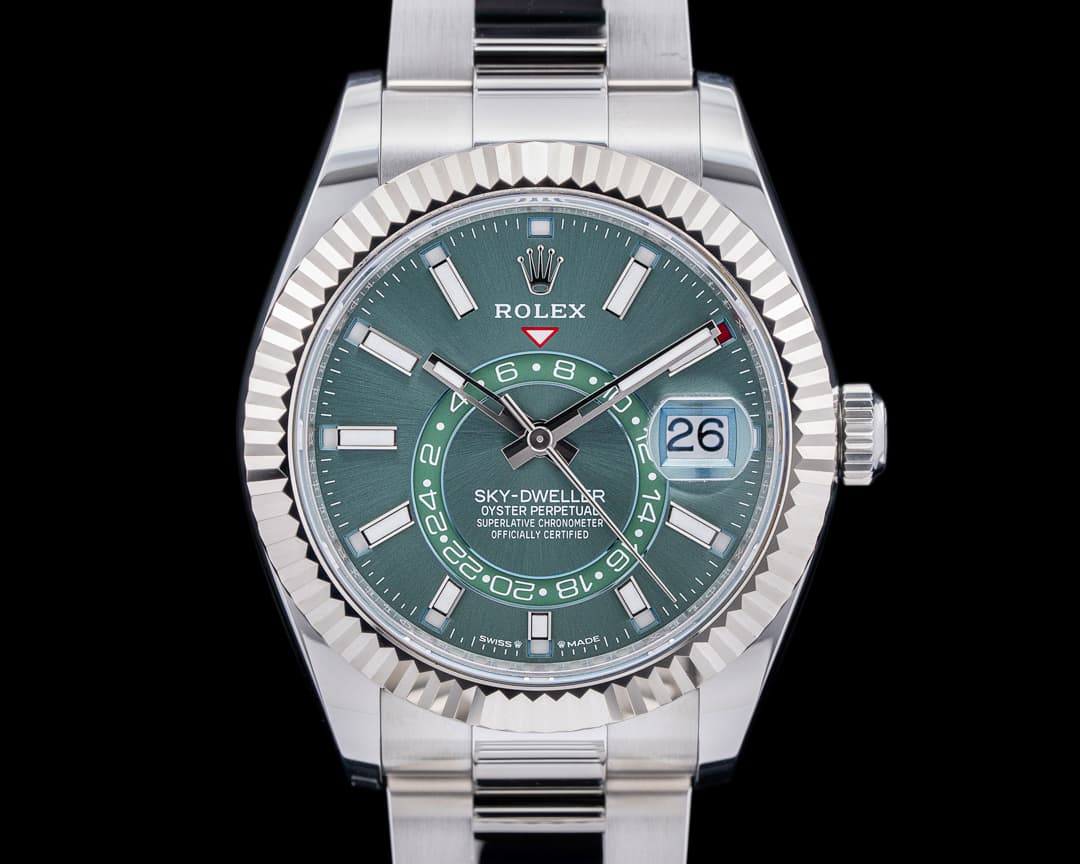 Rolex Sky Dweller 336934 Steel Mint Green Dial 2023 NEW MODEL