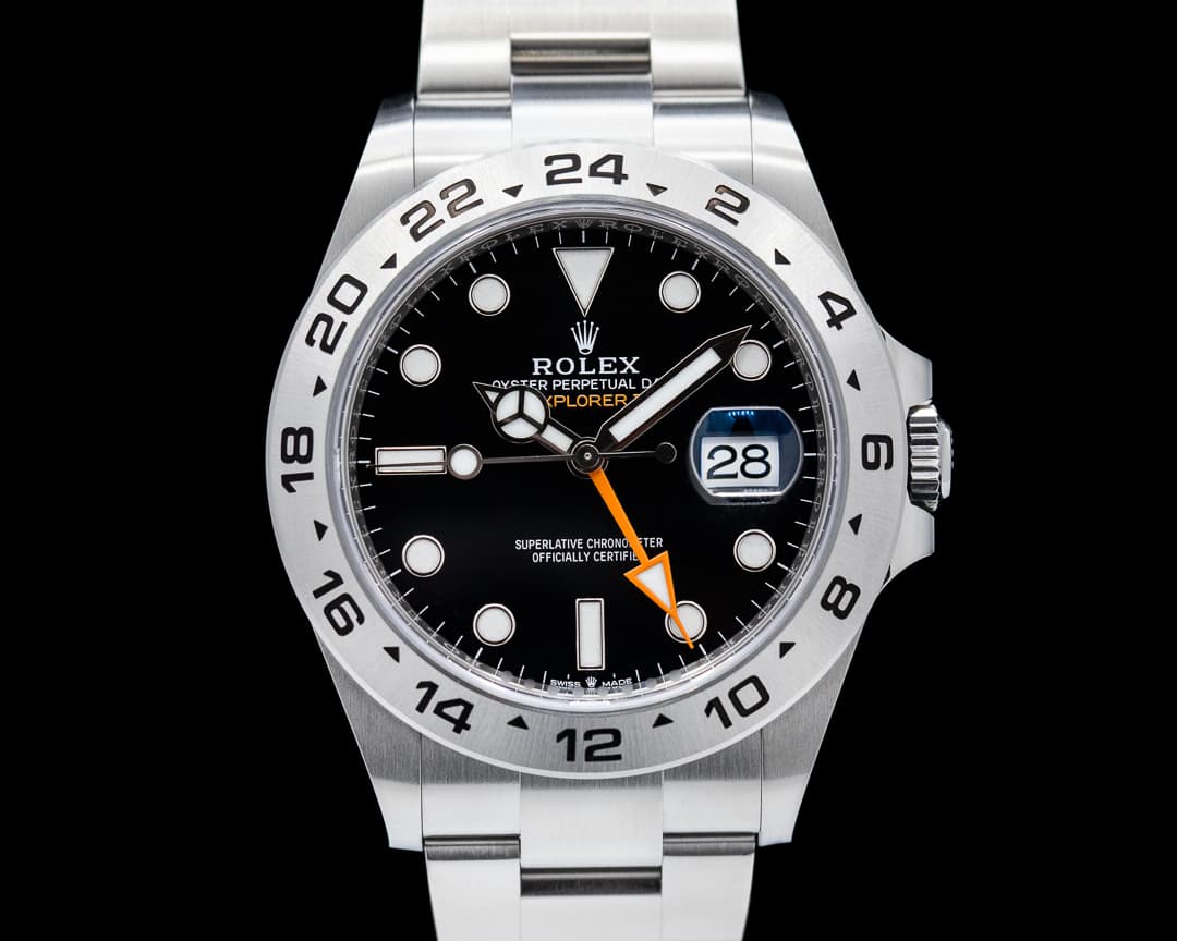 Rolex Explorer II 226570 Black Dial SS 