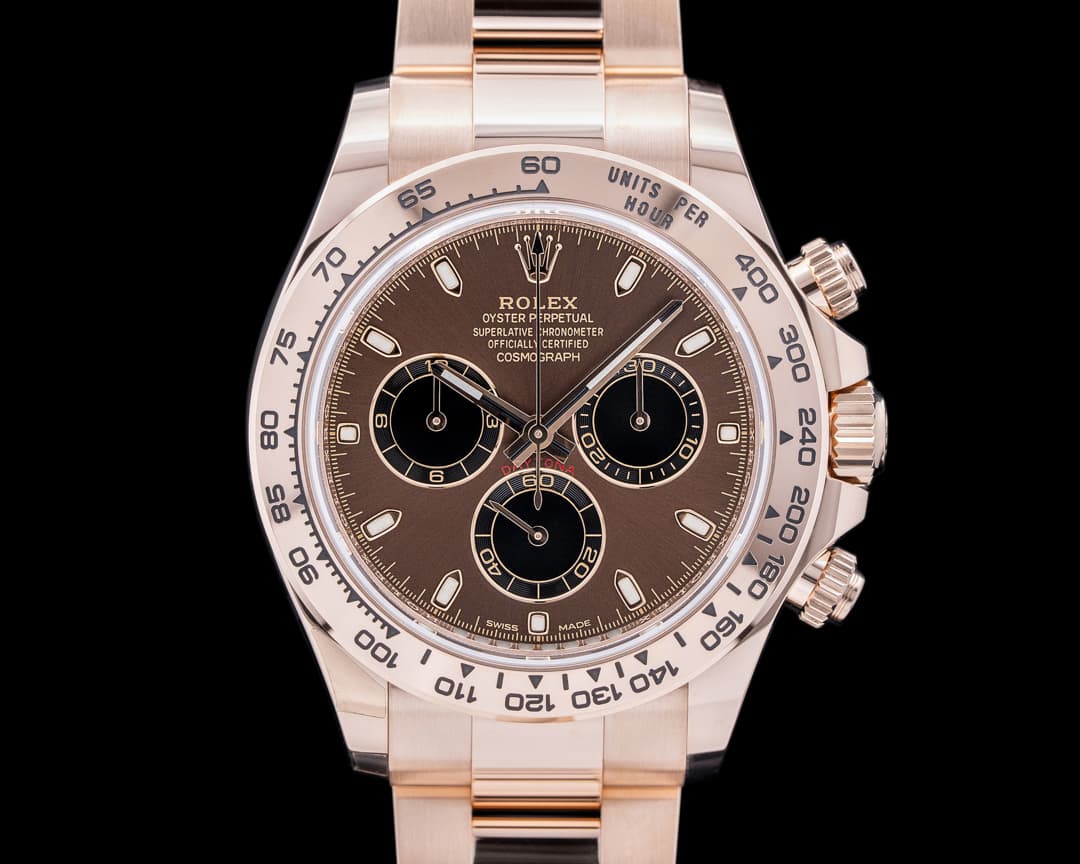 Rolex Daytona Everose 116505 Chocolate Dial 18K Rose Gold / Bracelet