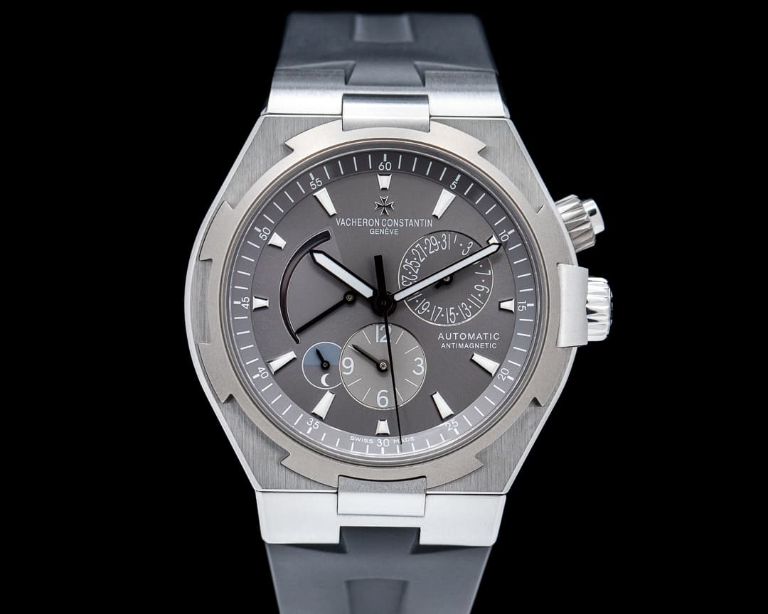 Vacheron Constantin Overseas 47450 Dual Time SS Grey Dial