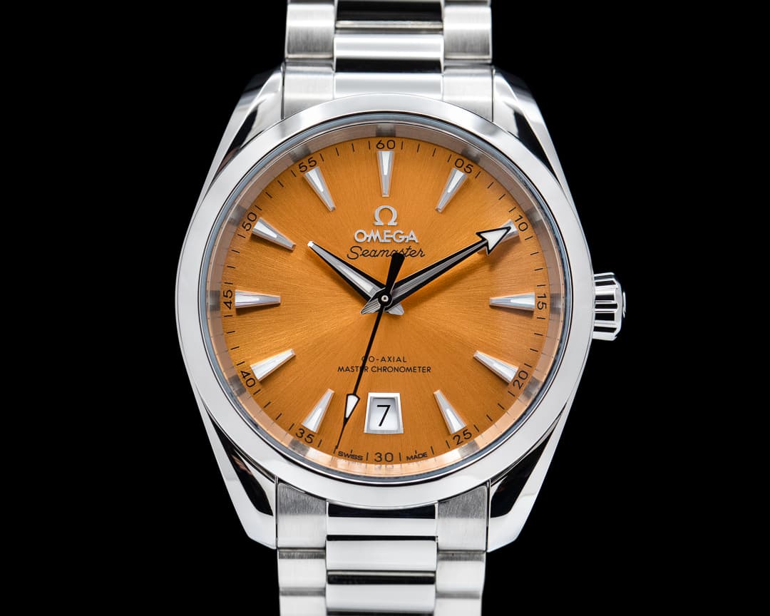 Omega Seamaster Aqua Terra 150M Master Co-Axial 38MM Saffron Dial