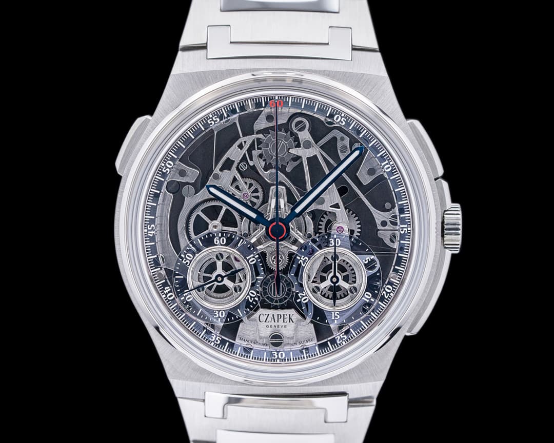 Czapek & Cie Antarctique Chronograph Rattrapante Ice Blue LE