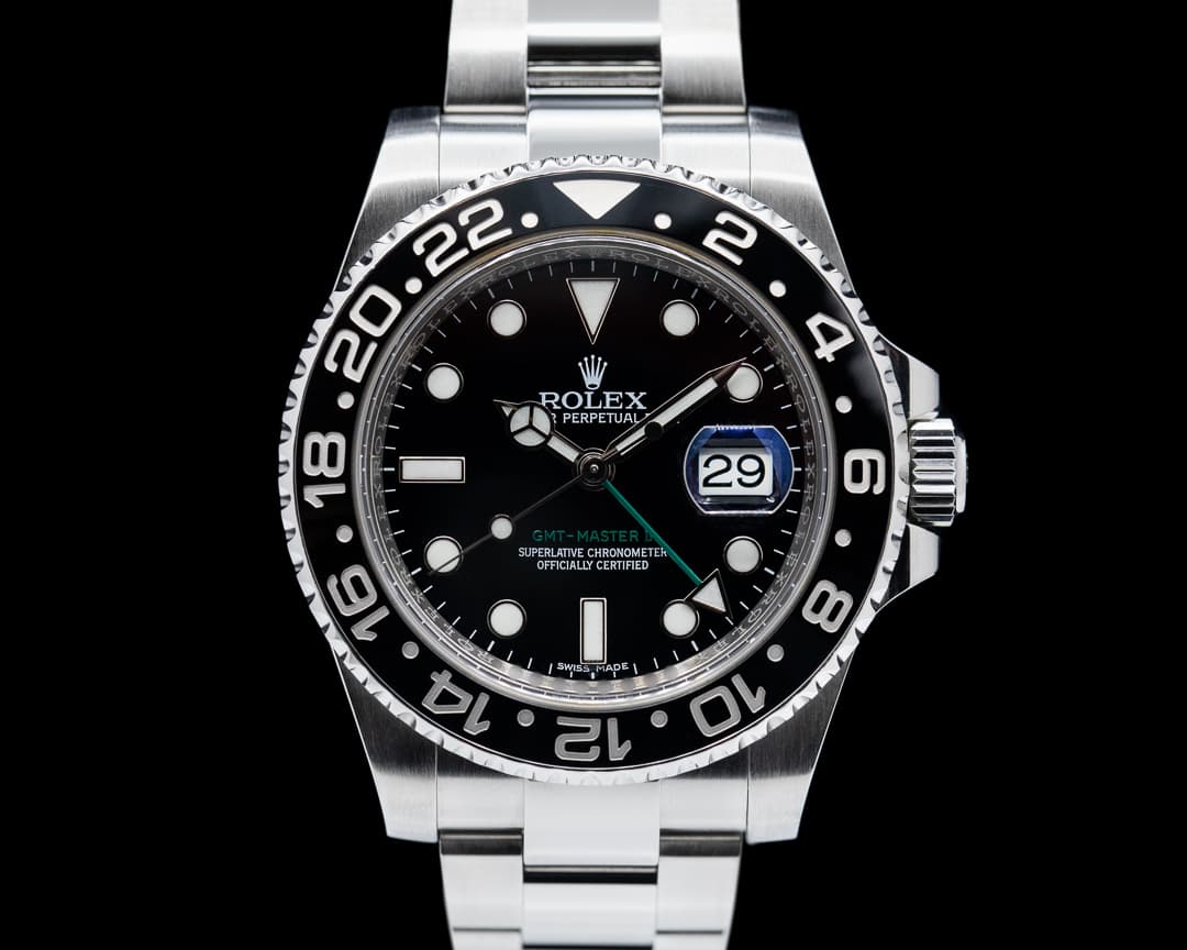Rolex GMT Master II 116710LN Ceramic SS Full Set