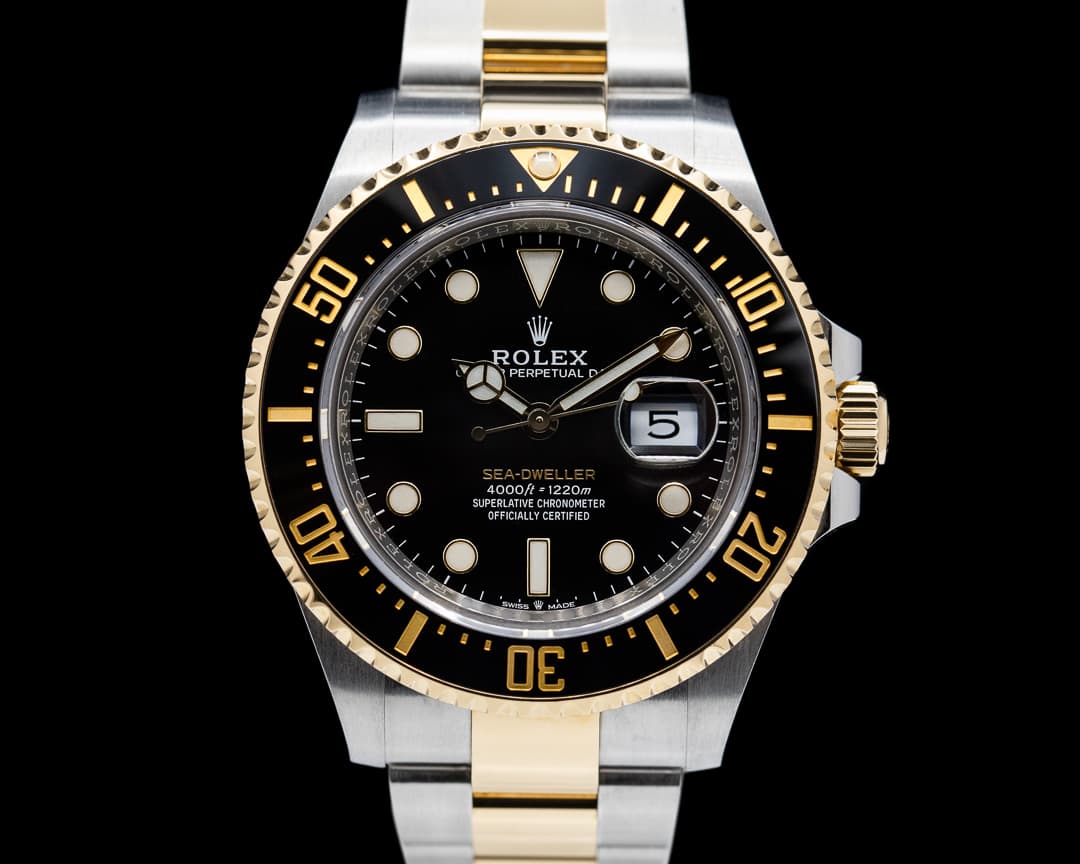 Rolex Sea Dweller 126603 "Two-Tone" SS / 18k Yellow Gold
