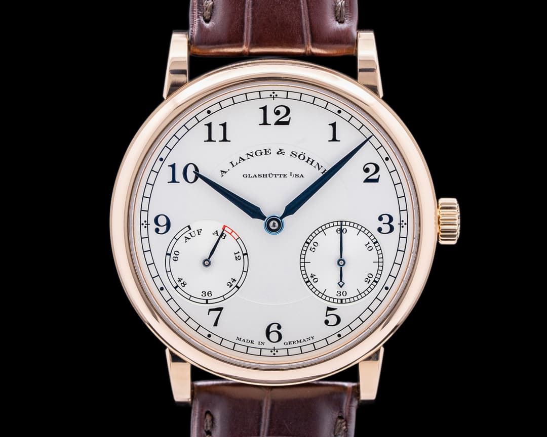 A. Lange and Sohne 1815 Up & Down 234.032 18K Rose Gold 