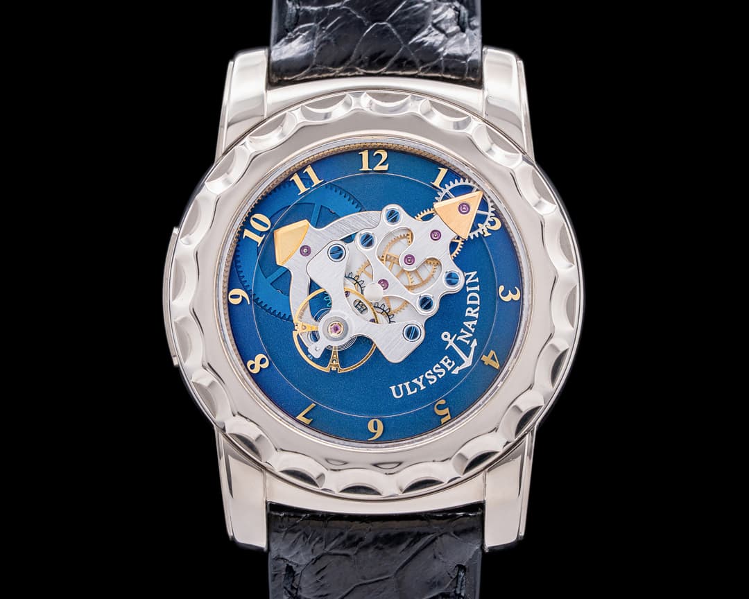 Ulysse Nardin Freak Blue Tourbillon 18k White Gold