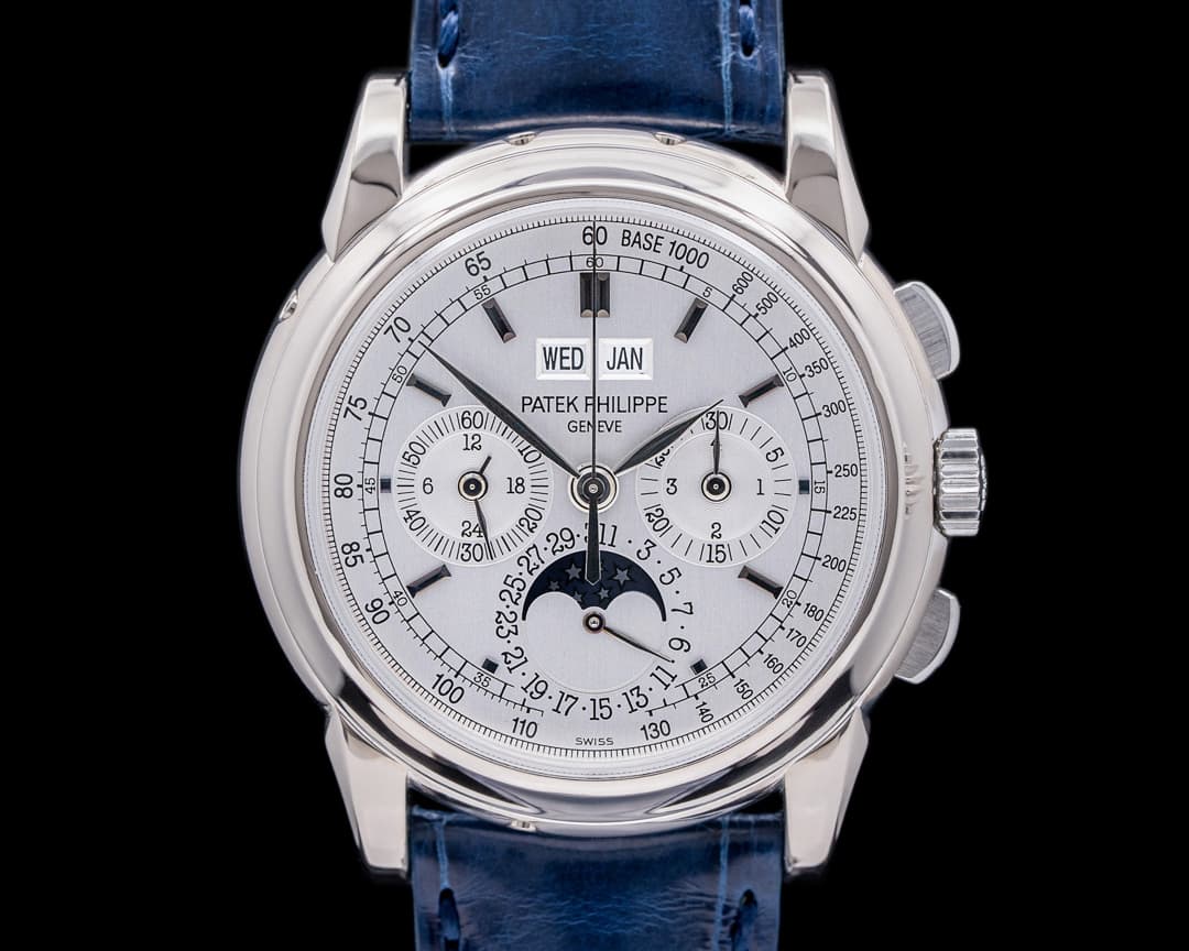 Patek Philippe Perpetual Calendar 5970G Chronograph White Gold 