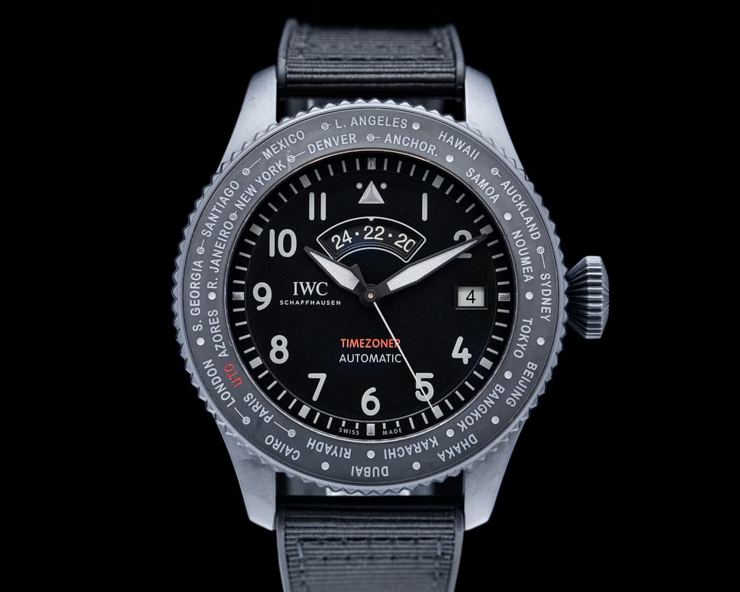 IWC Pilots Watch Timezoner Top Gun Edition IW395505 LIMITED