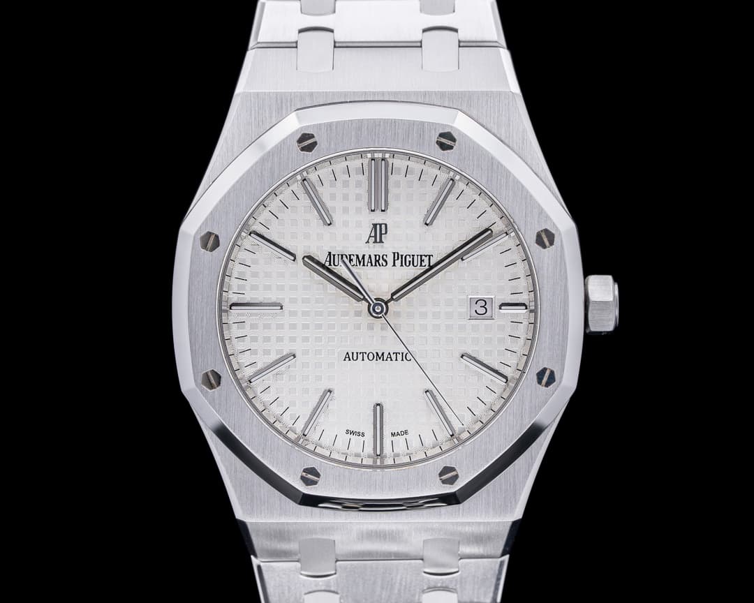 Audemars Piguet Royal Oak 15400 Silver Dial SS FULL SET