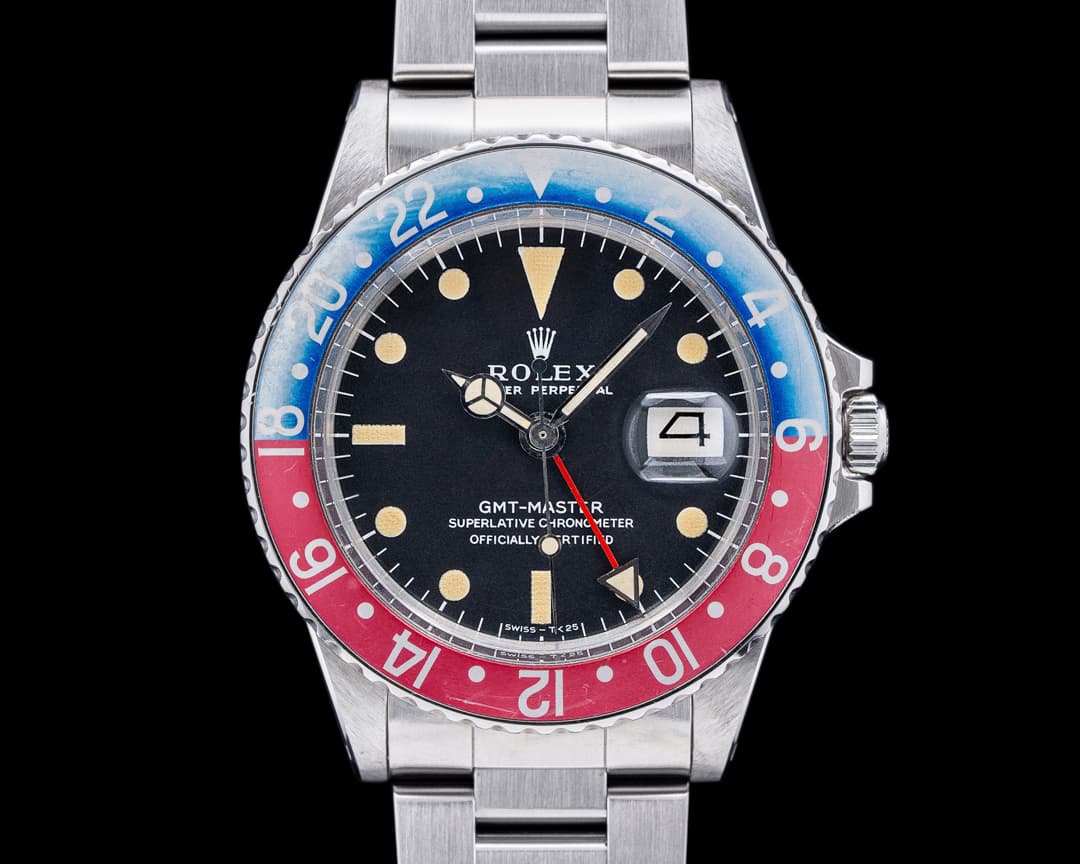 Rolex Vintage Pepsi GMT Master "Long E" Dial c. 1972 