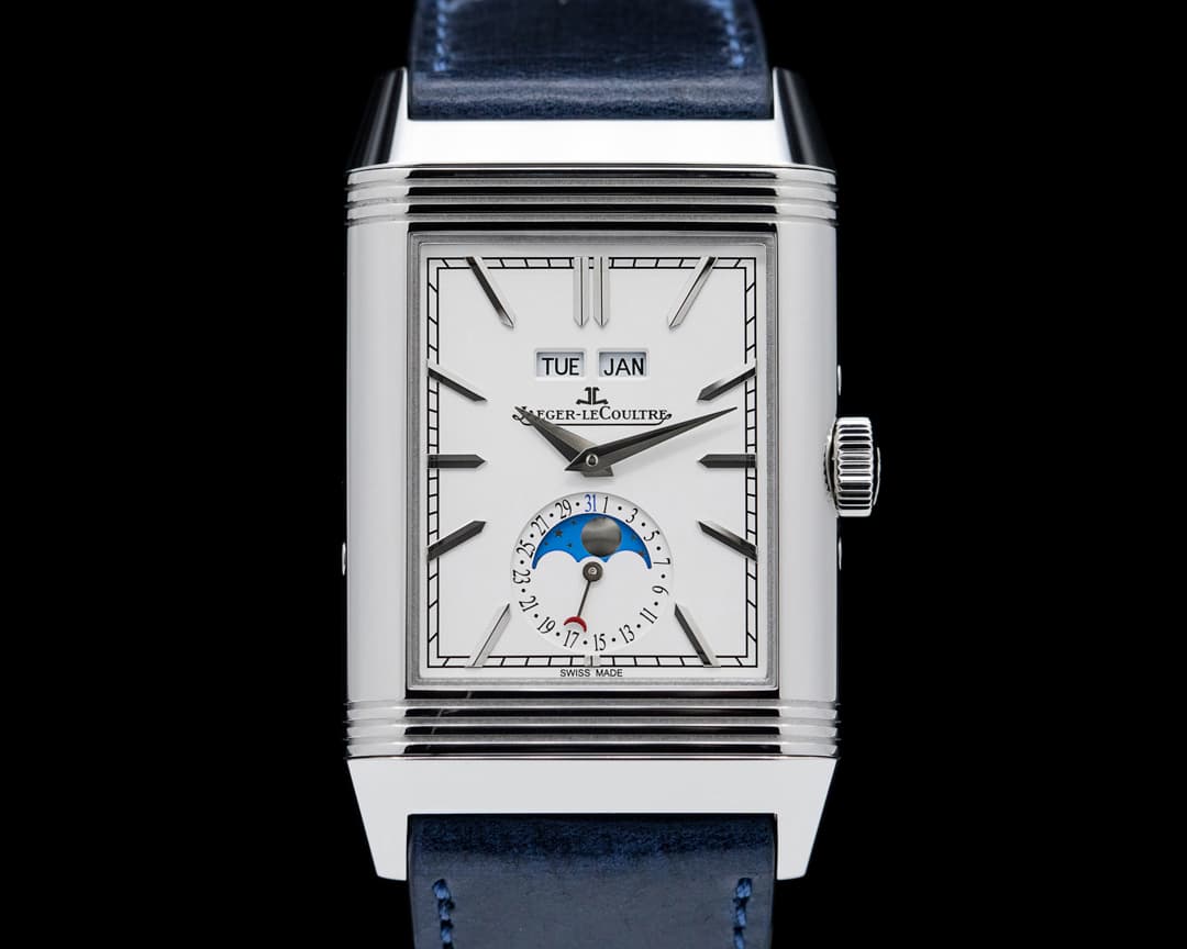 Jaeger LeCoultre Reverso Tribute Calendar Stainless Steel