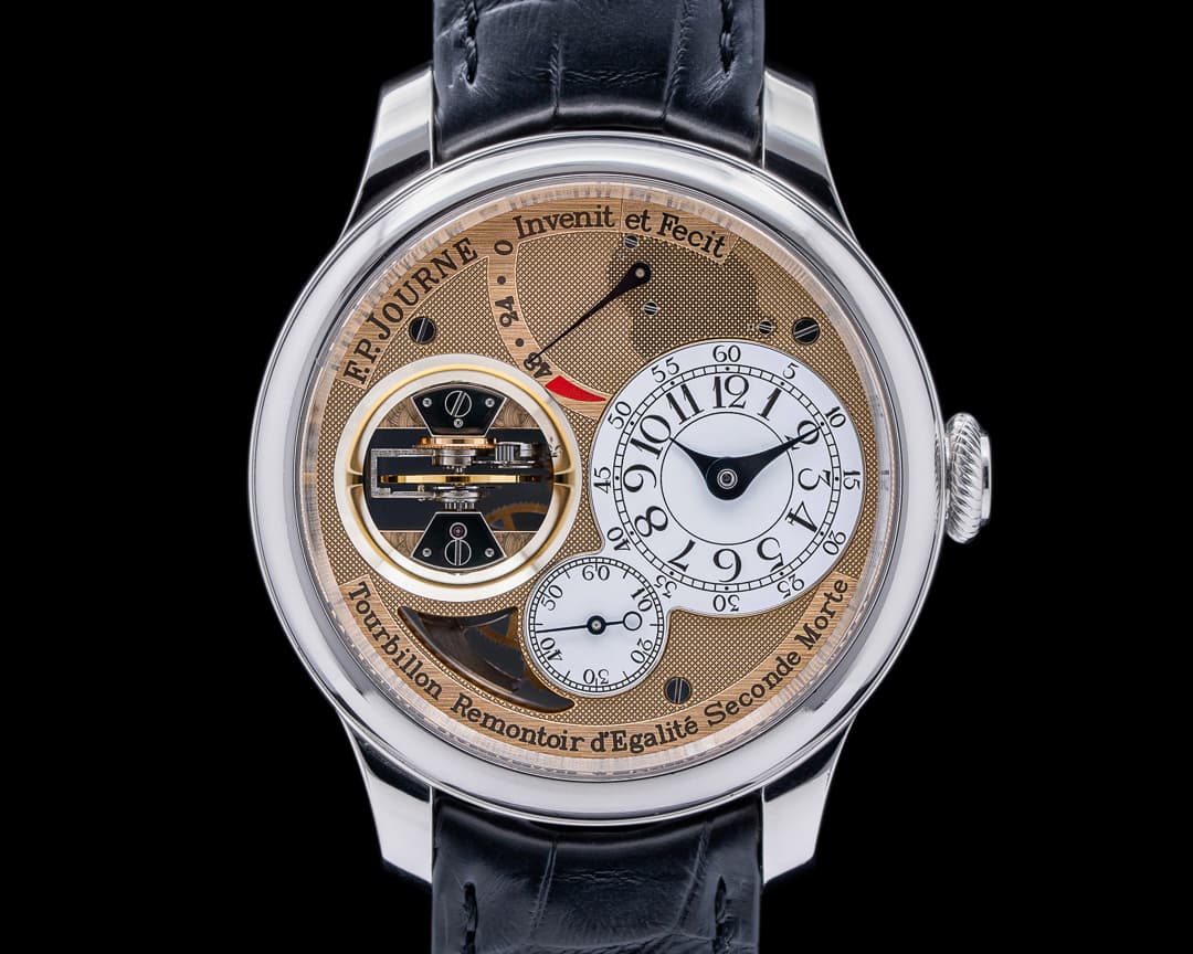 F. P. Journe Vertical Tourbillon Souverain TV Platinum 