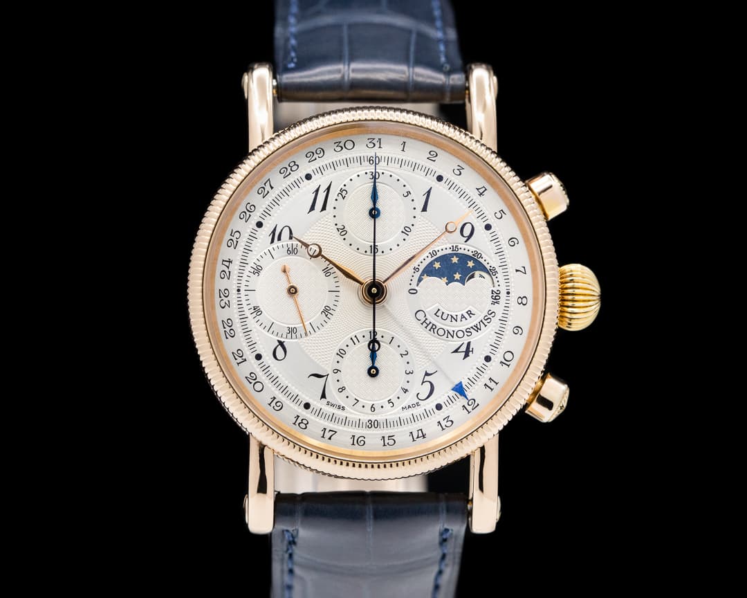 Chronoswiss Lunar Chronograph 18K Rose Gold