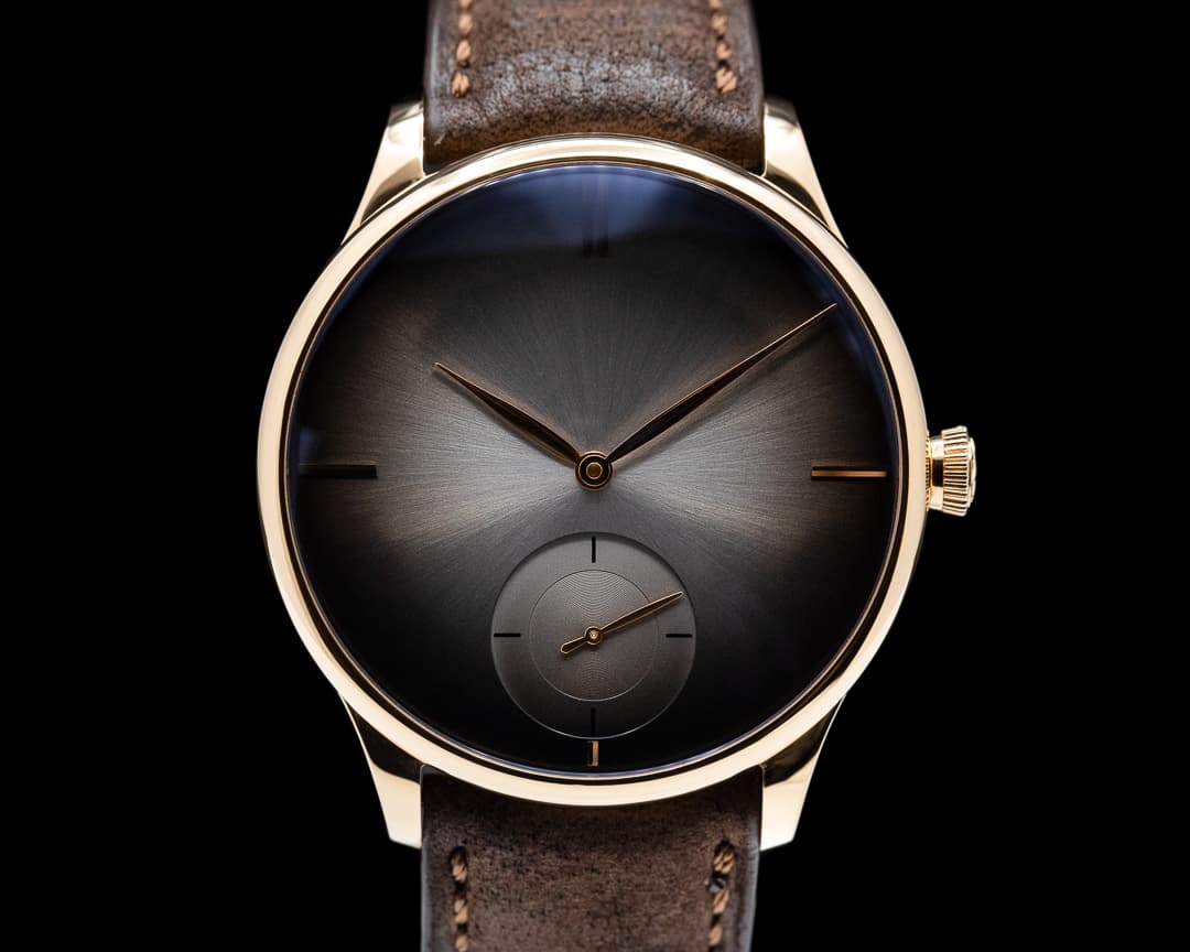 H. Moser and Cie. Venturer Brown Fume Dial 18k RG Small Seconds LIMITED