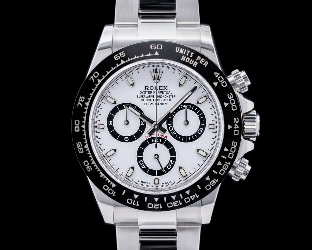 Rolex Daytona 116500LN Ceramic Bezel SS / White Dial 