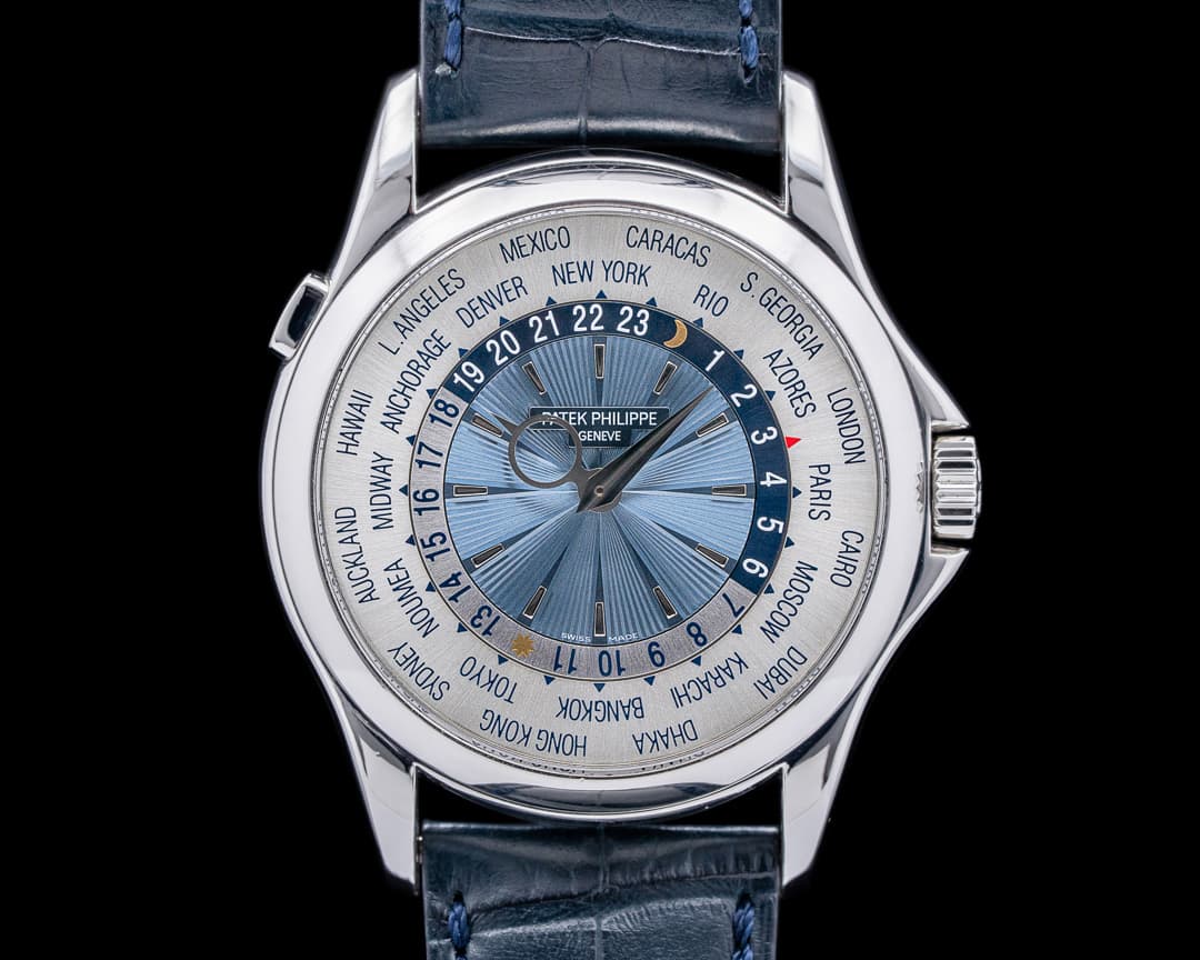 Patek Philippe 5130P World Time Platinum 